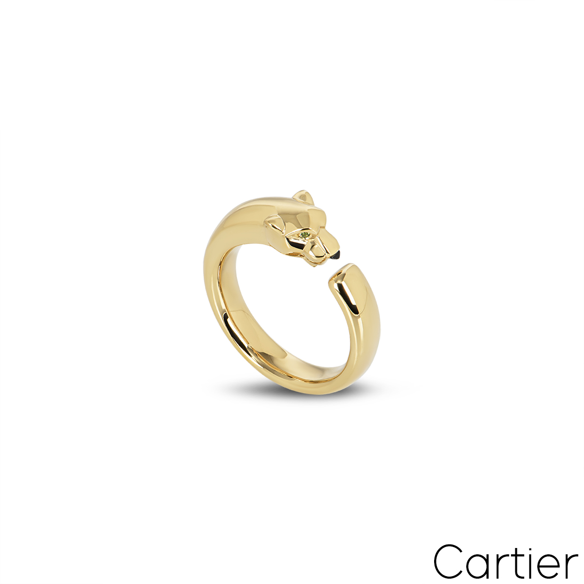 Cartier Yellow Gold Panthere De Cartier Ring B4230157